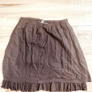 Kristensen du Nord Brown Skirt S